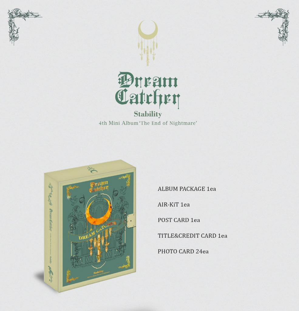 Dreamcatcher - Mini Album Vol. 4 - The End of Nightmare (Album AIR-KIT)  (Korean Edition)