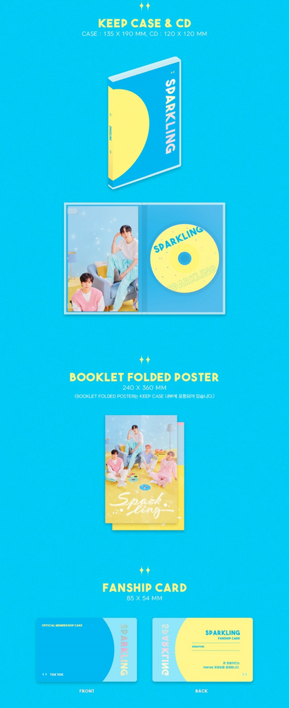 SPARKLING - SPARKLING ALBUM KIT DIAMOND - O.S.T (Korean Edition