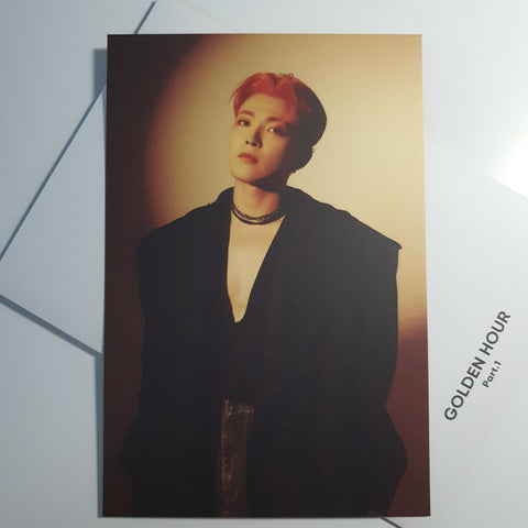 ATEEZ - GOLDEN HOUR Part.1 Postcard Hongjoong