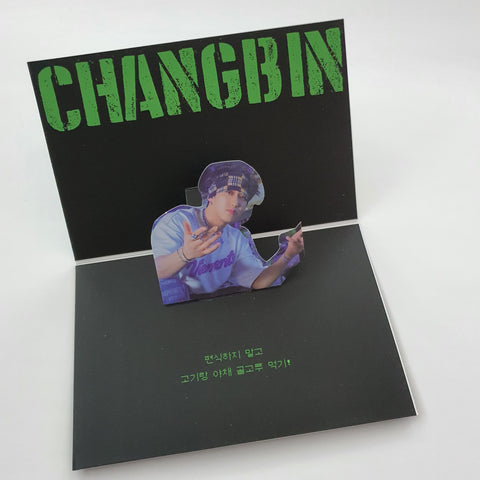 STRAY KIDS - NOEASY POP-UP CARD (CHANGBIN)