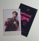 STRAY KIDS ROCK-STAR JYP POLAROID PHOTOCARD + L HOLDER (SEUNGMIN)