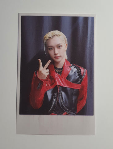 STRAY KIDS ROCK-STAR JYP POLAROID PHOTOCARD (FELIX)