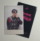 STRAY KIDS ROCK-STAR JYP POLAROID PHOTOCARD + L HOLDER (CHANGBIN)