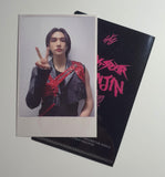 STRAY KIDS ROCK-STAR JYP POLAROID PHOTOCARD + L HOLDER (HYUNJIN)