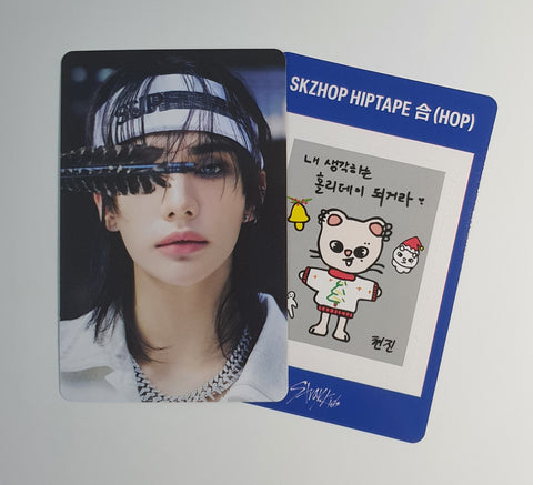 STRAY KIDS - SKZHOP HIPTAPE NEMO Vers. Photocard & sticker (HYUNJIN)