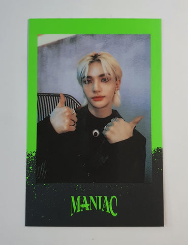 STRAY KIDS - MANIAC POLAROID PHOTOCARD (HYUNJIN)