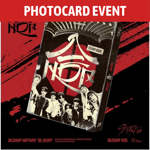 [PREORDER][PHOTOCARD EVENT] : STRAY KIDS - SKZHOP HIPTAPE (SKZHOP Ver.)