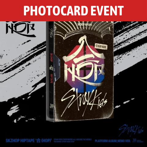 [PREORDER][PHOTOCARD EVENT] : STRAY KIDS - SKZHOP HIPTAPE (NEMO Ver.)