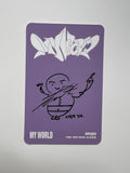 AESPA - MY WORLD OFFICIAL PHOTOCARD (WINTER)