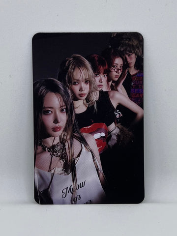 LE SSERAFIM - CRAZY WEVERSE UNIT PHOTOCARD