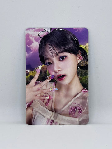 LE SSERAFIM - CRAZY WEVERSE (EUNCHAE) PHOTOCARD