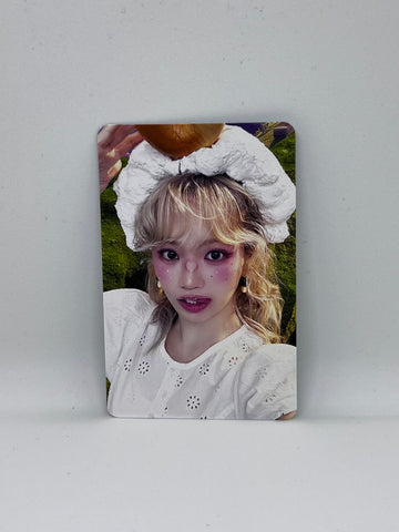 LE SSERAFIM - CRAZY WEVERSE (CHAEWON) PHOTOCARD