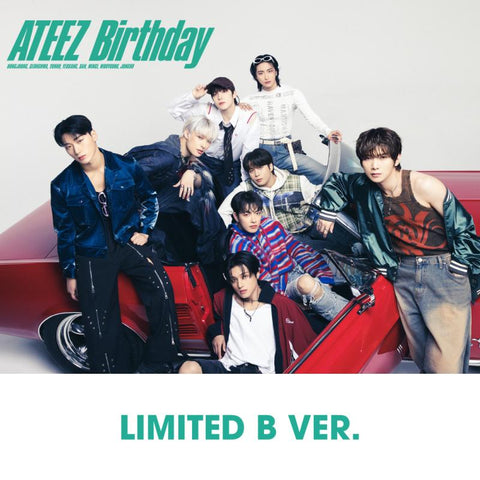 [PREORDER] : ATEEZ - Birthday (Limited Edition B) (CD+PHOTOBOOK)