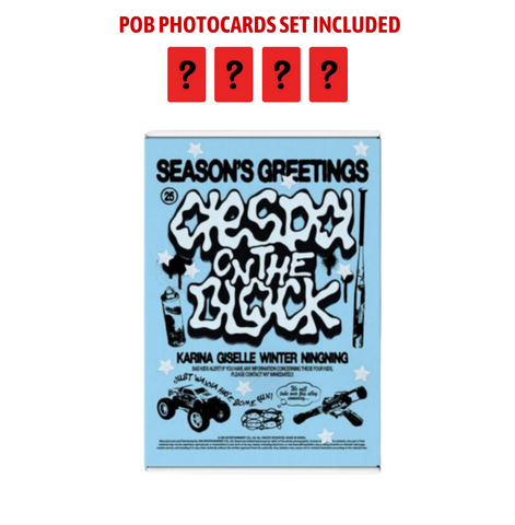 [PREORDER] : aespa - 2025 SEASON'S GREETINGS + POB PHOTOCARDS SET *