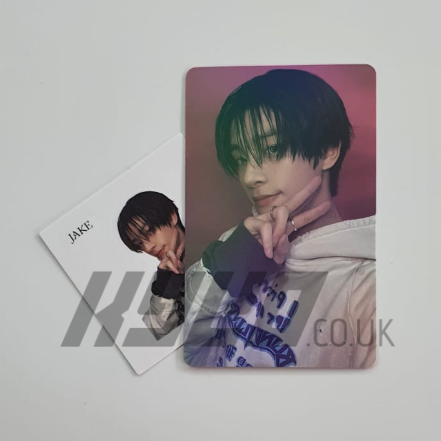 ENHYPEN - ORANGE BLOOD WEVERSE PHOTOCARD + STICKER