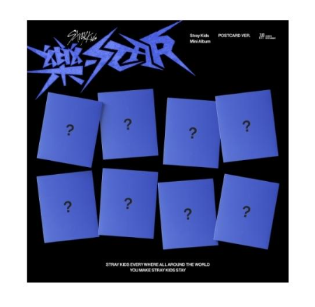 STRAY KIDS] 樂-STAR / Rockstar / Postcard Ver. Official Photocard