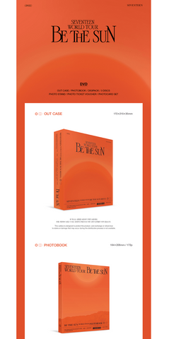SEVENTEEN - WORLD TOUR [BE THE SUN] - SEOUL (3 DVD) – KYYO