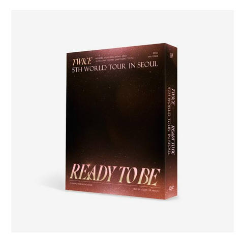 TWICE - 5TH WORLD TOUR [READY TO BE] IN SEOUL (DVD)