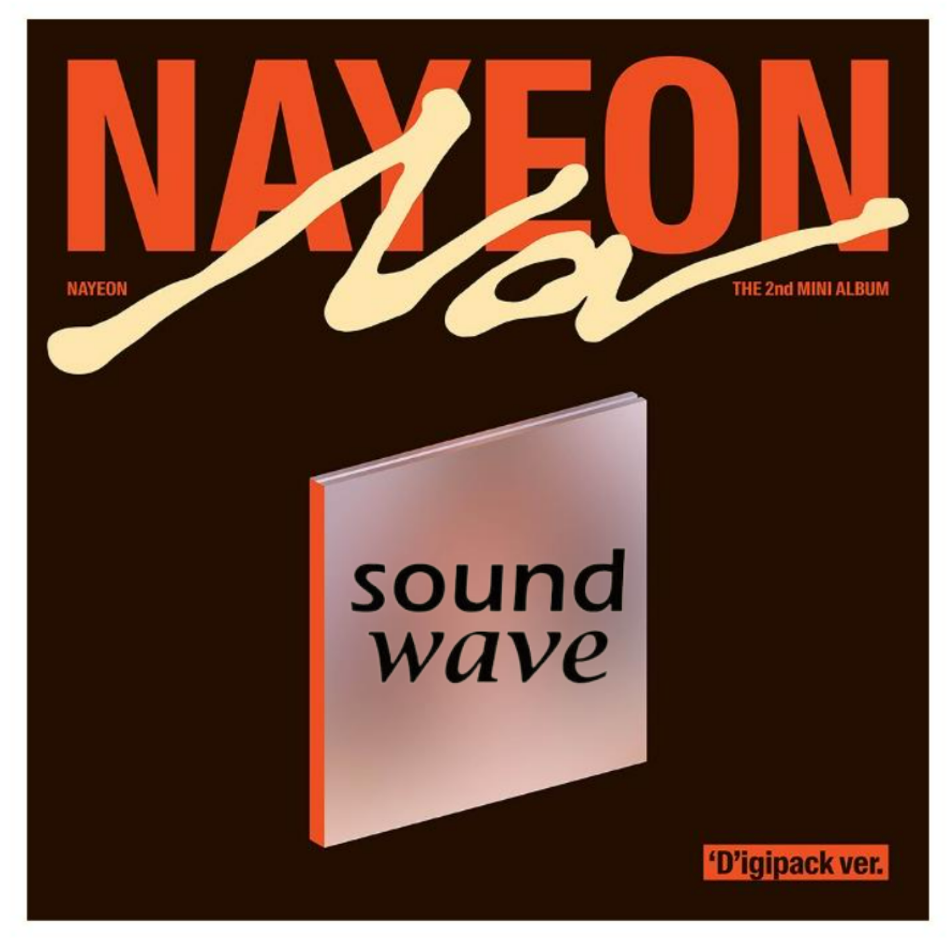 [PREORDER] : NAYEON (TWICE) - NA (Digipack ver.) + SOUNDWAVE PHOTOCARD –  KYYO