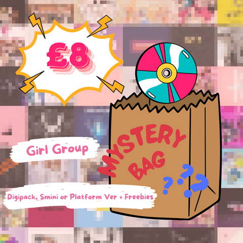 SUPER SAVER GIRL GROUP MYSTERY BAG (DIGIPACK, SMINI or PLATFORM VER.) + FREEBIES