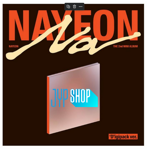 [PREORDER] : NAYEON (TWICE) - NA (Digipack ver.) + JYP PHOTOCARD *