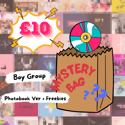 SUPER SAVER BOY GROUP MYSTERY BAG (PHOTOBOOK VER.) + FREEBIES