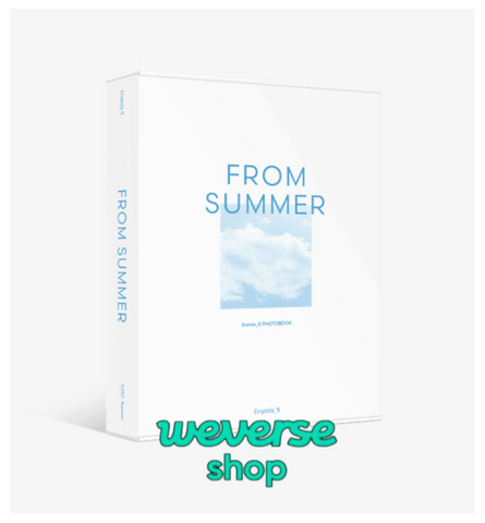 fromis_9 - 2024 PHOTOBOOK 'FROM SUMMER' + Weverse Gifts *