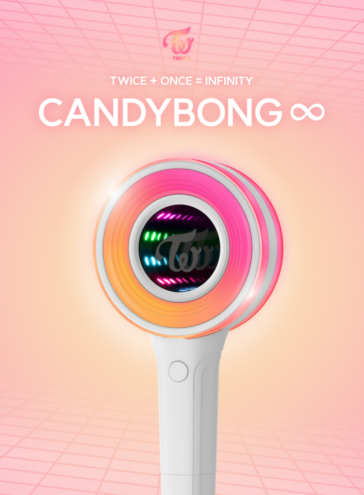 OFFICIAL LIGHT STICK TWICE CANDYBONG [INFINITY] – KYYO