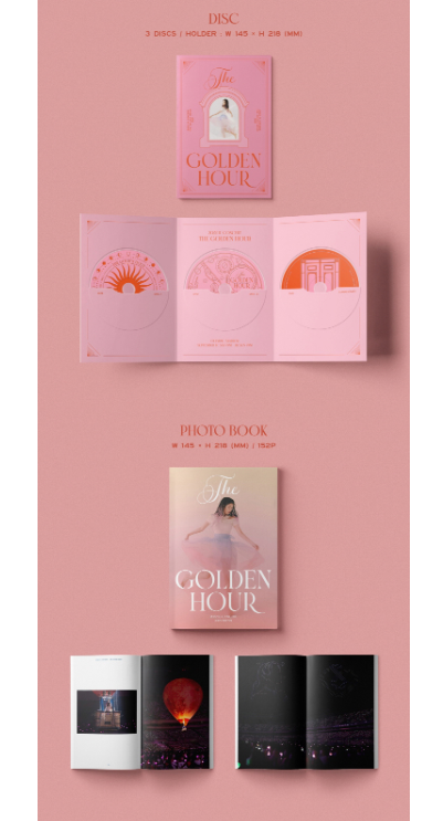 IU - 2022 IU Tour Concert - The GOLDEN HOUR (3 DVD) – KYYO