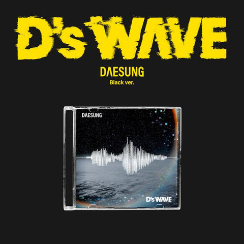 [PREORDER] : DAESUNG (BIGBANG) - D's WAVE (Black Ver.)