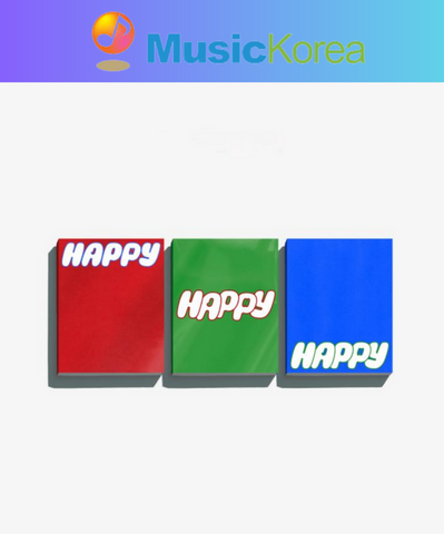 [PREORDER] : JIN (BTS) - HAPPY + (SET OF 3 VER) + MUSIC KOREA POB BONUSES *