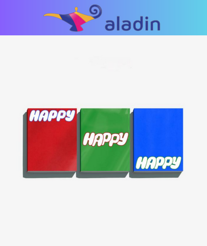 [PREORDER] : JIN (BTS) - HAPPY + (SET OF 3 VER) + ALADIN POB BONUSES *