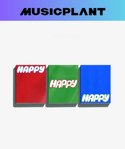 [PREORDER] : JIN (BTS) - HAPPY + (SET OF 3 VER) + MUSIC PLANT POB BONUSES *