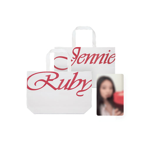 [PREORDER] : JENNIE - [Ruby] Reusable Bag + Weverse Gift (WS)