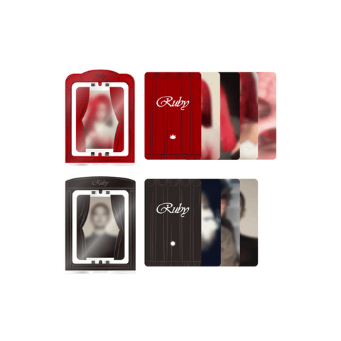 [PREORDER] : JENNIE - [Ruby] Turn-around Acrylic Stand + Photocard SET (ZEN ver.)