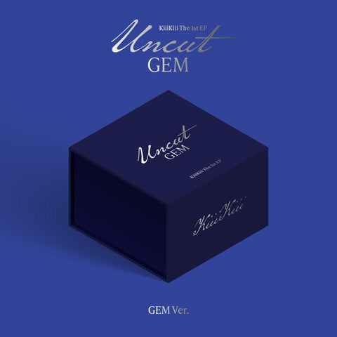 [PREORDER] : KiiiKiii - UNCUT GEM (GEM Ver.) (*Free bonus)