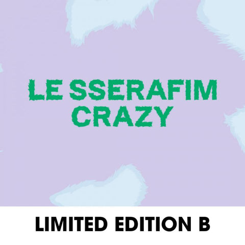 [PREORDER] : LE SSERAFIM - CRAZY (Limited Edition B) (Japanese edition)