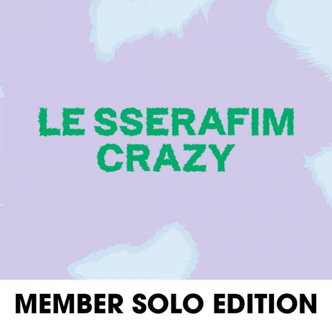 [PREORDER] : LE SSERAFIM - CRAZY (Limited Member Solo Edition) (Japanese edition)