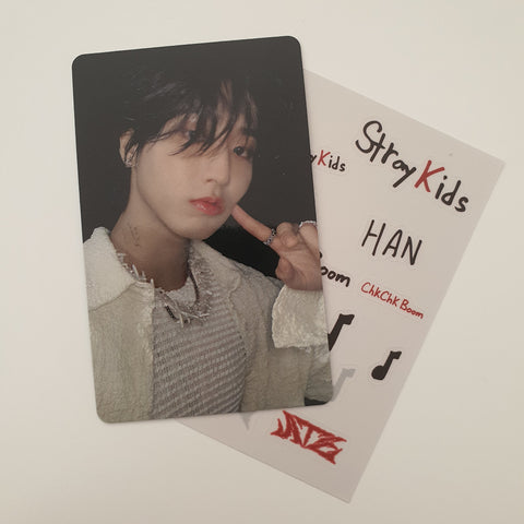 STRAY KIDS - ATE JYP PHOTOCARD (Photocard + sticker) HAN