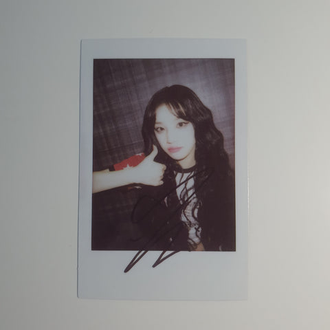 (G)I-DLE : WORLD TOUR 2024 Polaroid Photocard (YUQI)