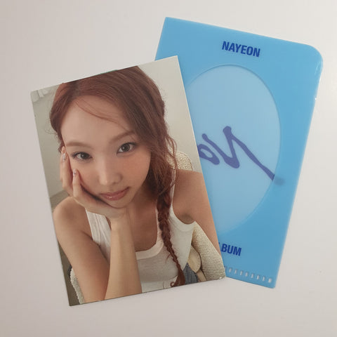 NAYEON - NA MESSAGE CARD + L.HOLDER