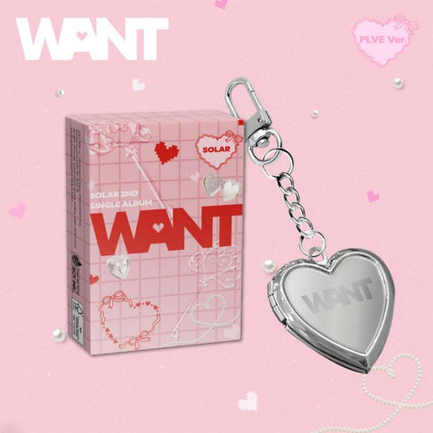 [PREORDER] : SOLAR (MAMAMOO) - WANT (PLVE Ver.)