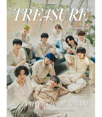 TREASURE - 4TH ANNIVERSARY MAGAZINE