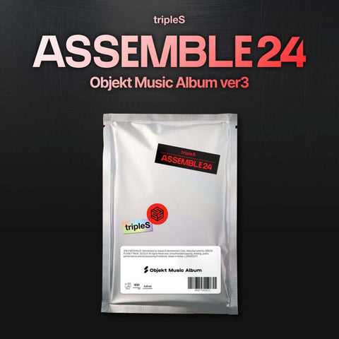 [PREORDER] : tripleS - ASSEMBLE24 (Objekt Music Album Ver.3)