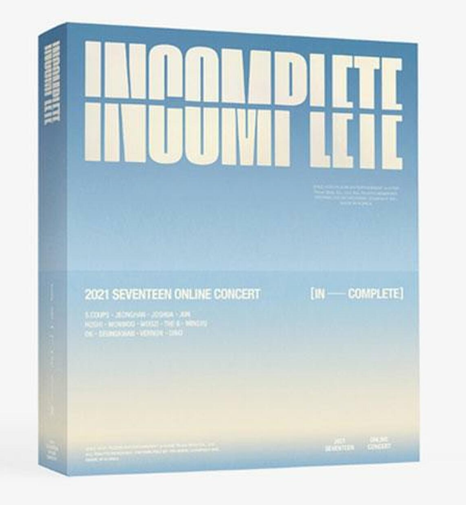 SEVENTEEN - 2021 SEVENTEEN ONLINE CONCERT [IN-COMPLETE] DVD – KYYO