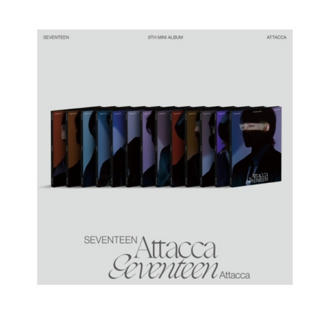 [BINDER & CD ONLY] :SEVENTEEN - ATTACCA (Album vol.9) (version CARAT) RANDOM VERSION ONLY