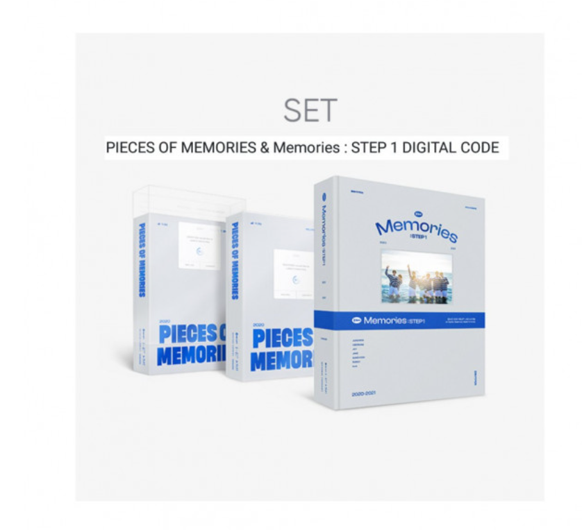 ENHYPEN PIECES OF MEMORIES & Memories : STEP 1 - DIGITAL CODE -40% OFF –  KYYO