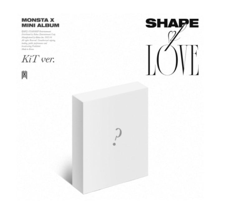 MONSTA X - SHAPE OF LOVE - Mini Album Vol.11(KIT ALBUM) (Korean Editio –  KYYO