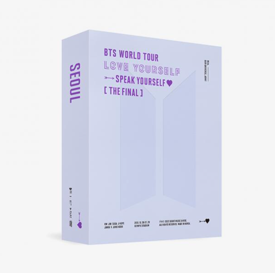 BTS - WORLD TOUR 'LOVE YOURSELF : SPEAK YOURSELF' [THE FINAL] DVD 