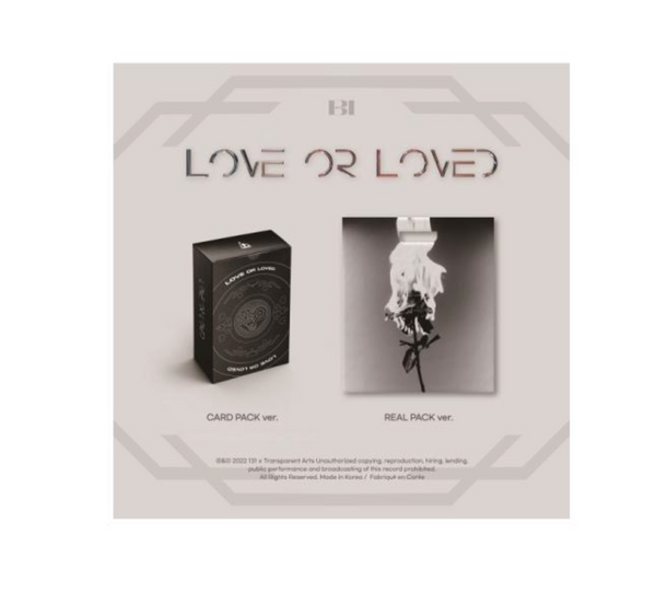 B.I SIGNED LOVE hot OR LOVED ALBUM